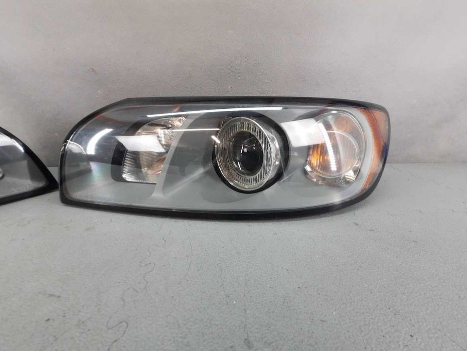 Volvo V50 S40 Lampy Przód Przednie Komplet Lewa + Prawa Ładne Europa
