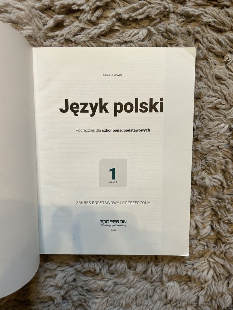 Język Polski 1.2 Operon