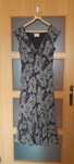 fairy boho hippie sukienka maxi długa dekolt v falbanki retro vintage
