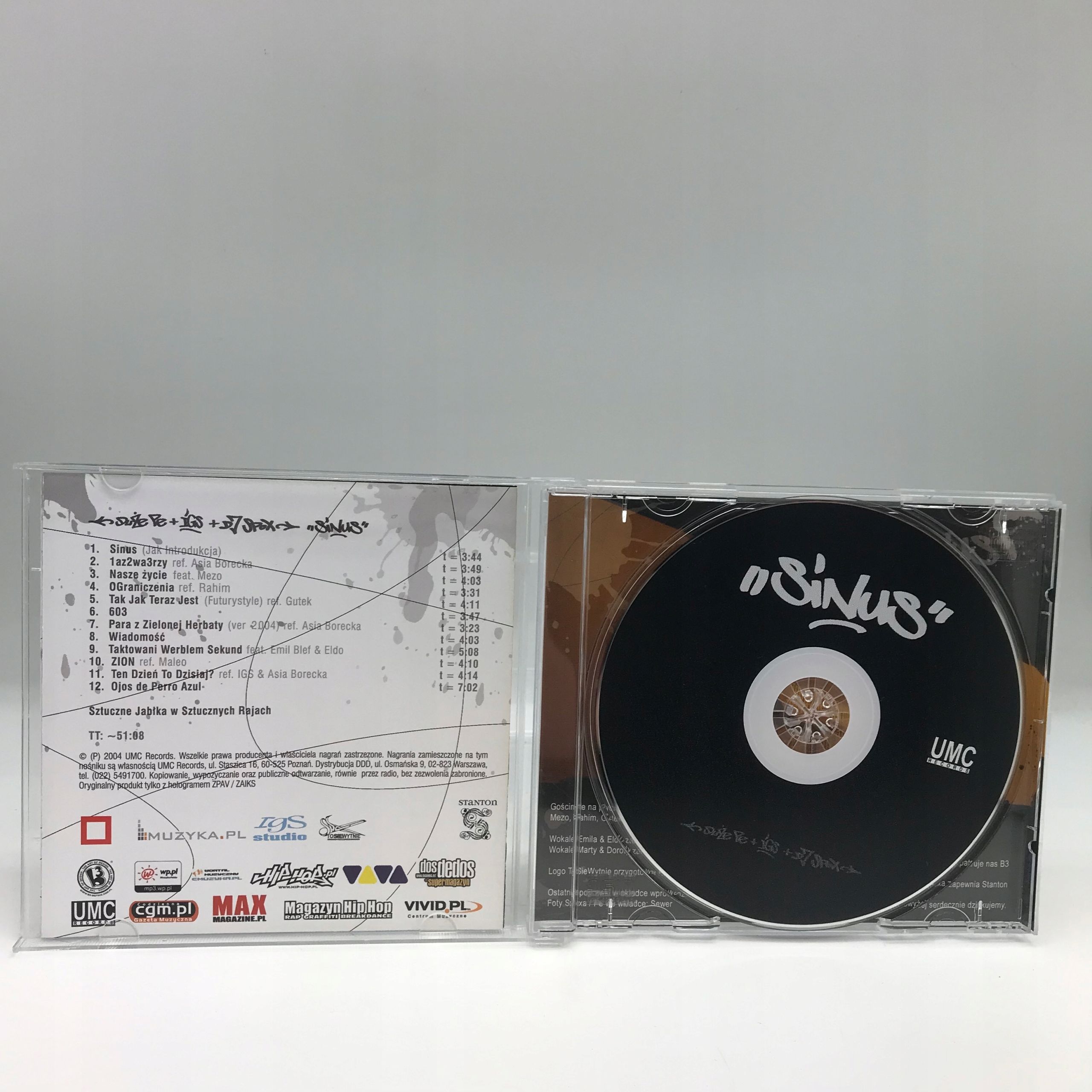 cd - dj spox, duże pe, igs - sinus