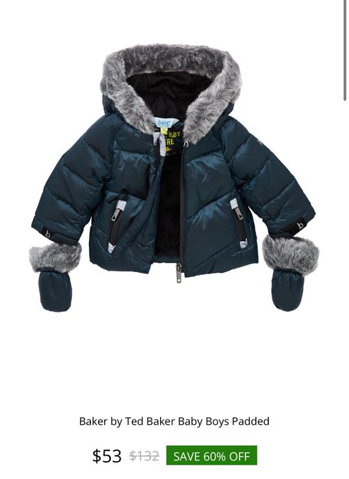 Пуховик куртка ted baker 68