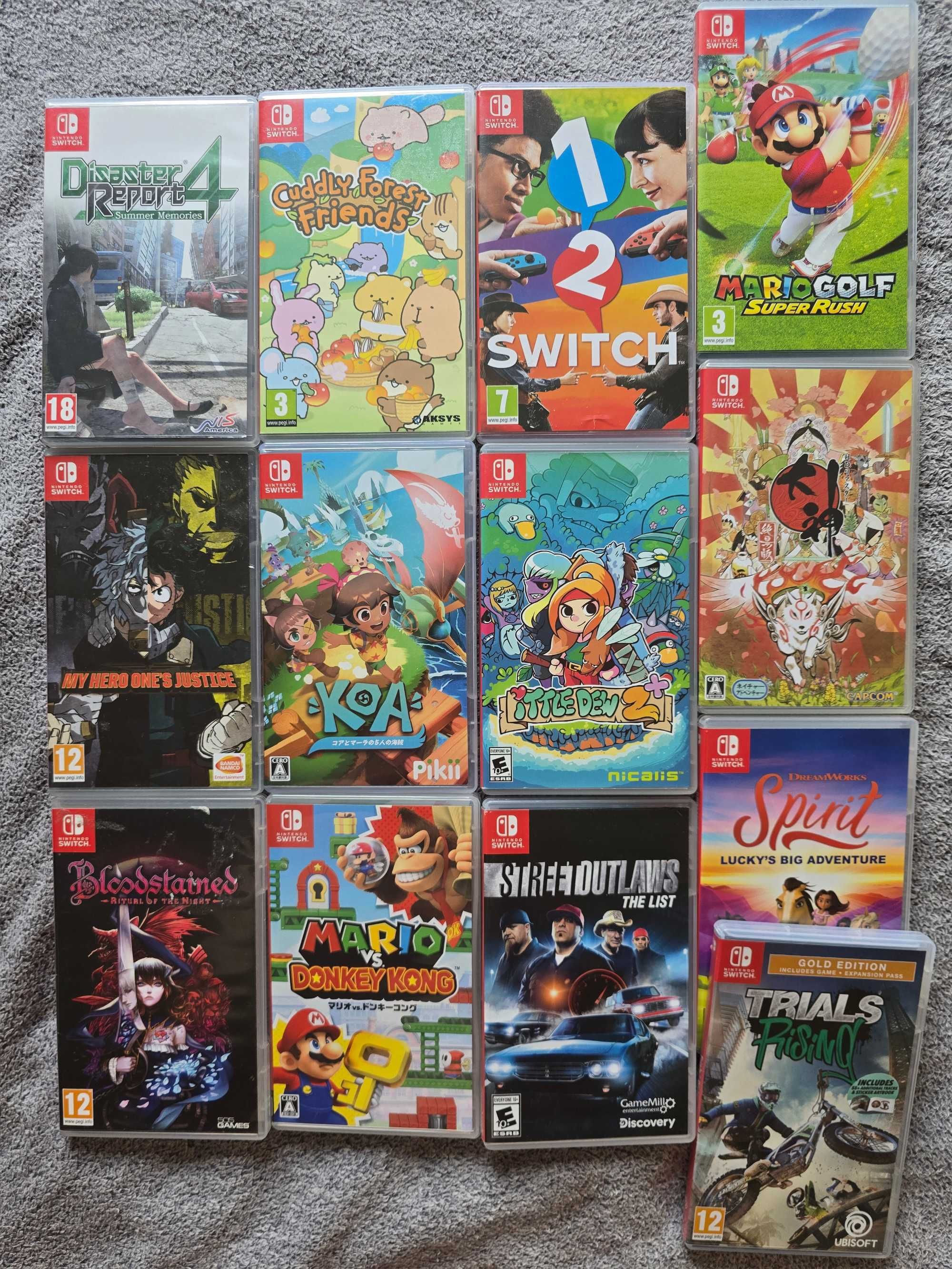 Ігри на Switch і Switch 2,Mario vs Kong, Ultra Age ,GetsuFumaDen, TMNT
