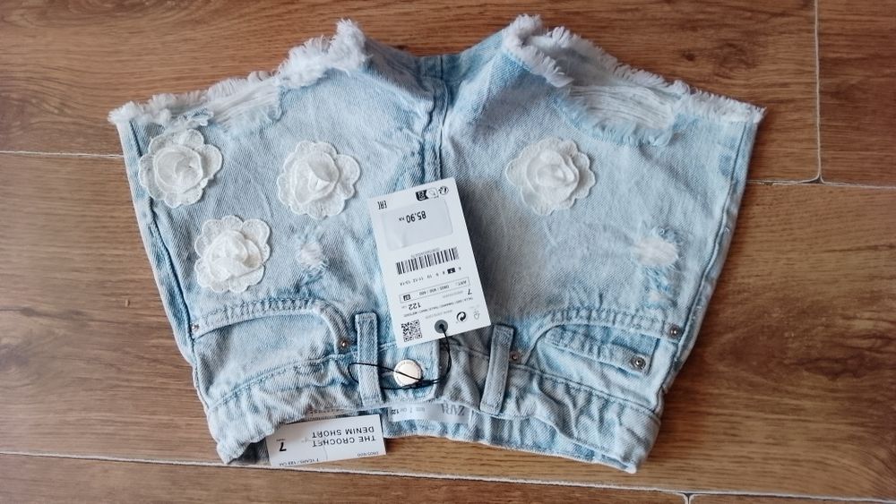 Spodenki/Szorty/Jeansy 122 Zara 6/7 lat