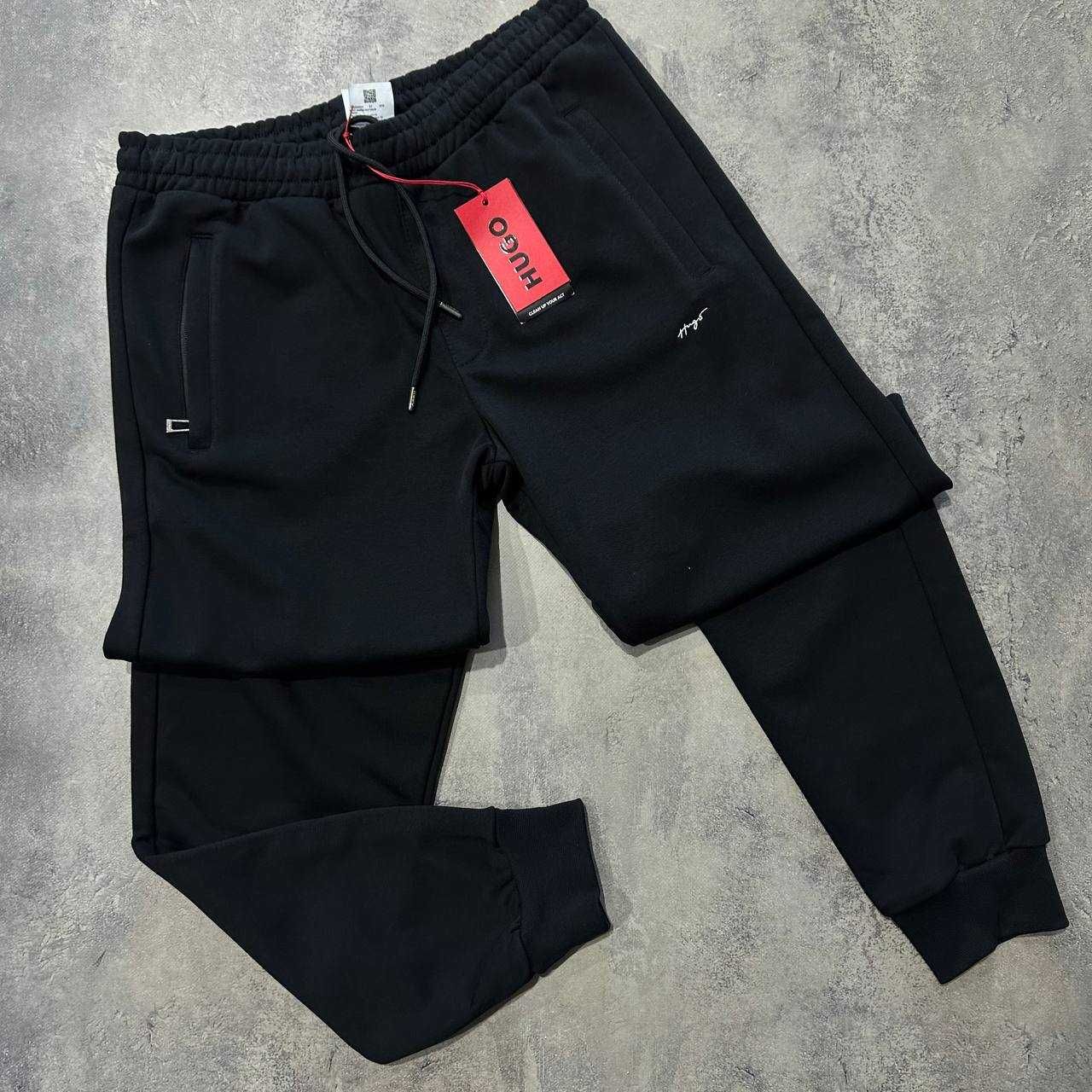 Чоловічі якісні спортивні штани Hugo Boss)