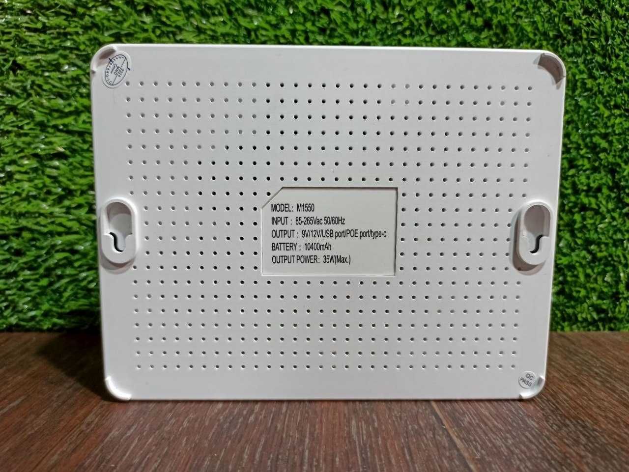 Power Bank для роутера UPS DC M1550 10400 mAh ИБС 5-9-12-24V павербанк