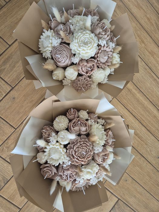 Flower box świece sojowe