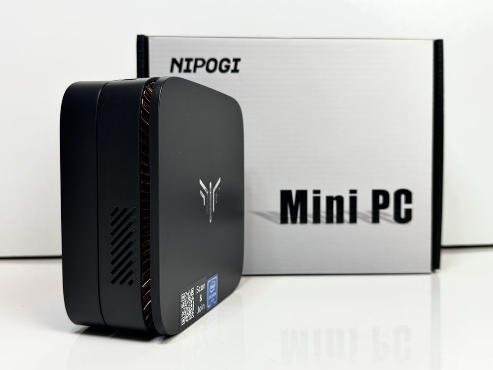 Новий міні-комп’ютер NiPoGi AK1PLUS Alder Lake N97 16/512GB Black