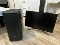 Komputer gamingowy + monitor