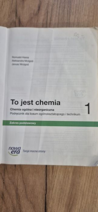 Podręcznik Chemia 1