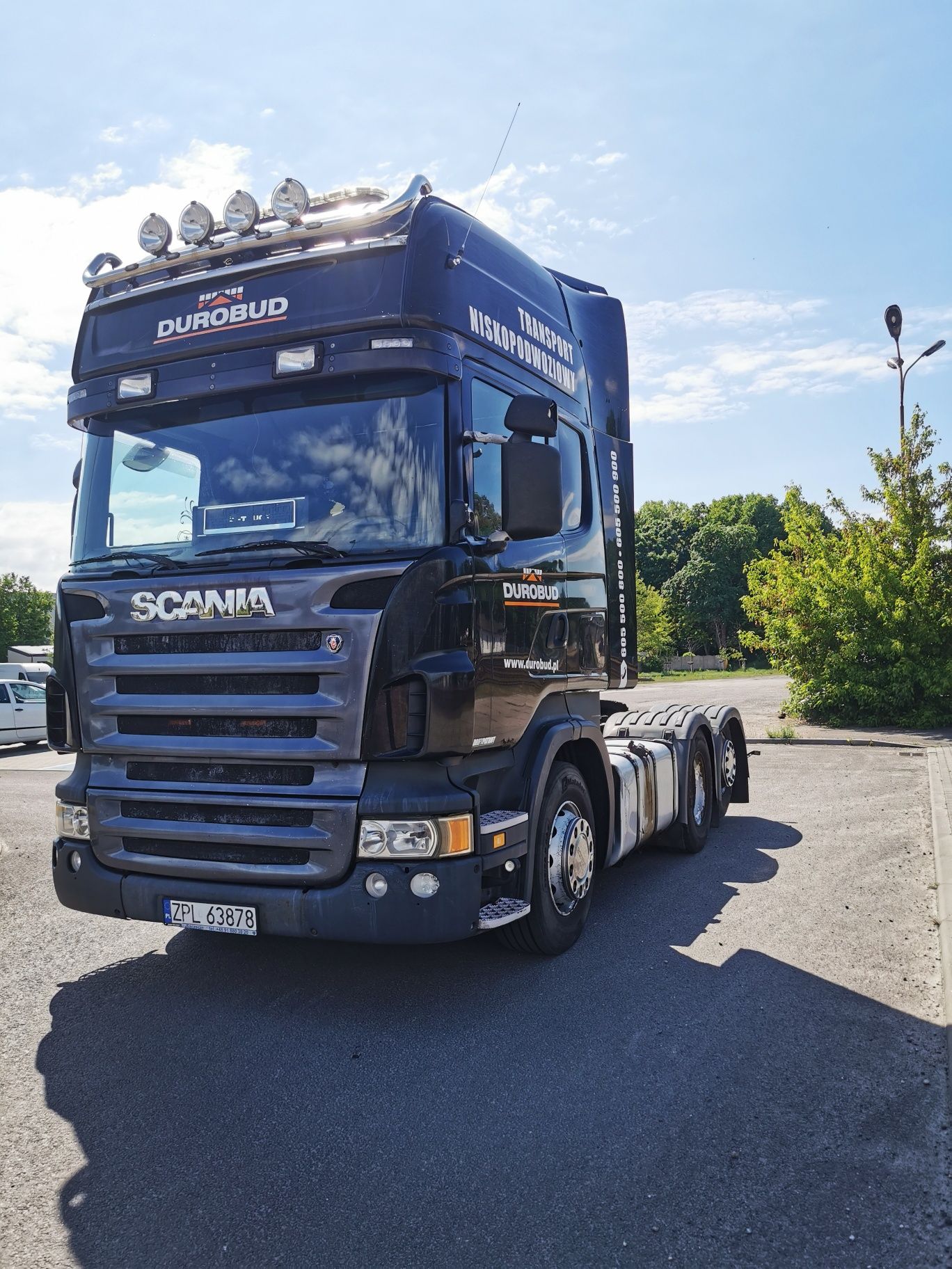 SCANIA R500, 6x2, V8, klima, retarder, 60 ton DMC