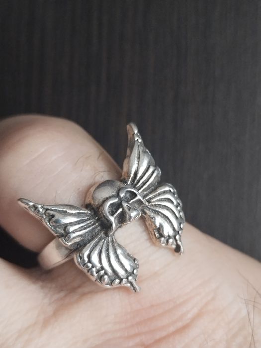 Кольца в стиле бабочек, птиц, стрекоз. Крылатые кольца))