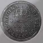 D.Maria I - 1/2 Tostao - (50 Reis) - (MI22)