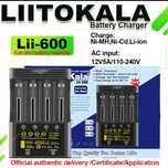 Ładowarka LiitoKala Lii-600 do akumulatorów Li-ion NiMH 18650 Litokala