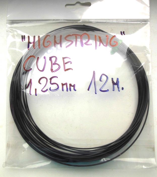 Naciąg ten. Highstrings kwadratowy CUBE 2.0 super 12 M 1,25 mm cięty