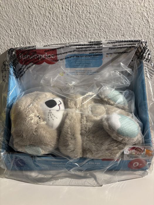 Fisher Price - Peluche Lontra Hora de Dormir Novo