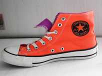 Buty sportowe trampki wysokie Converse 37,5 neon kolorowe damskie