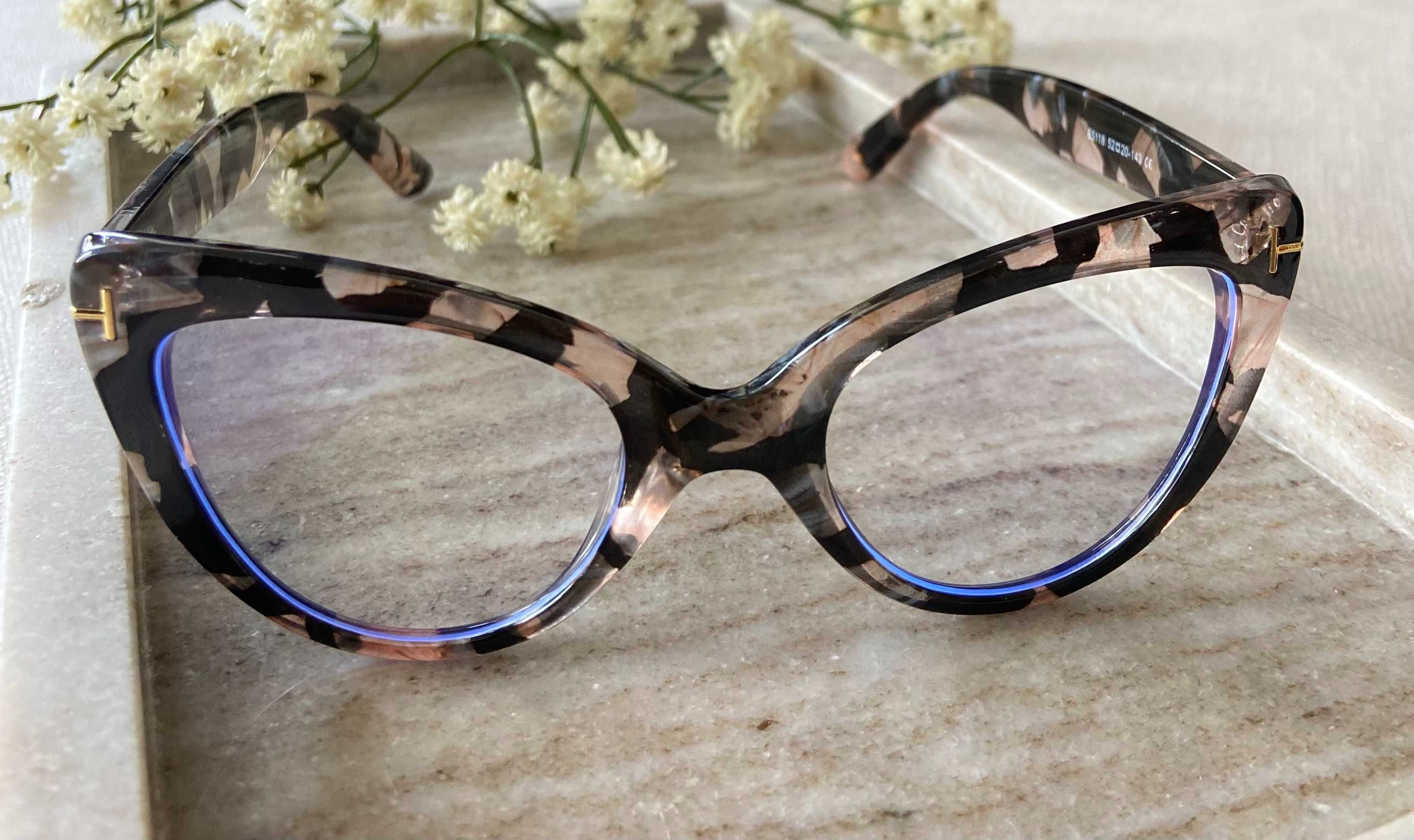 Nowe damskie okulary zerówki