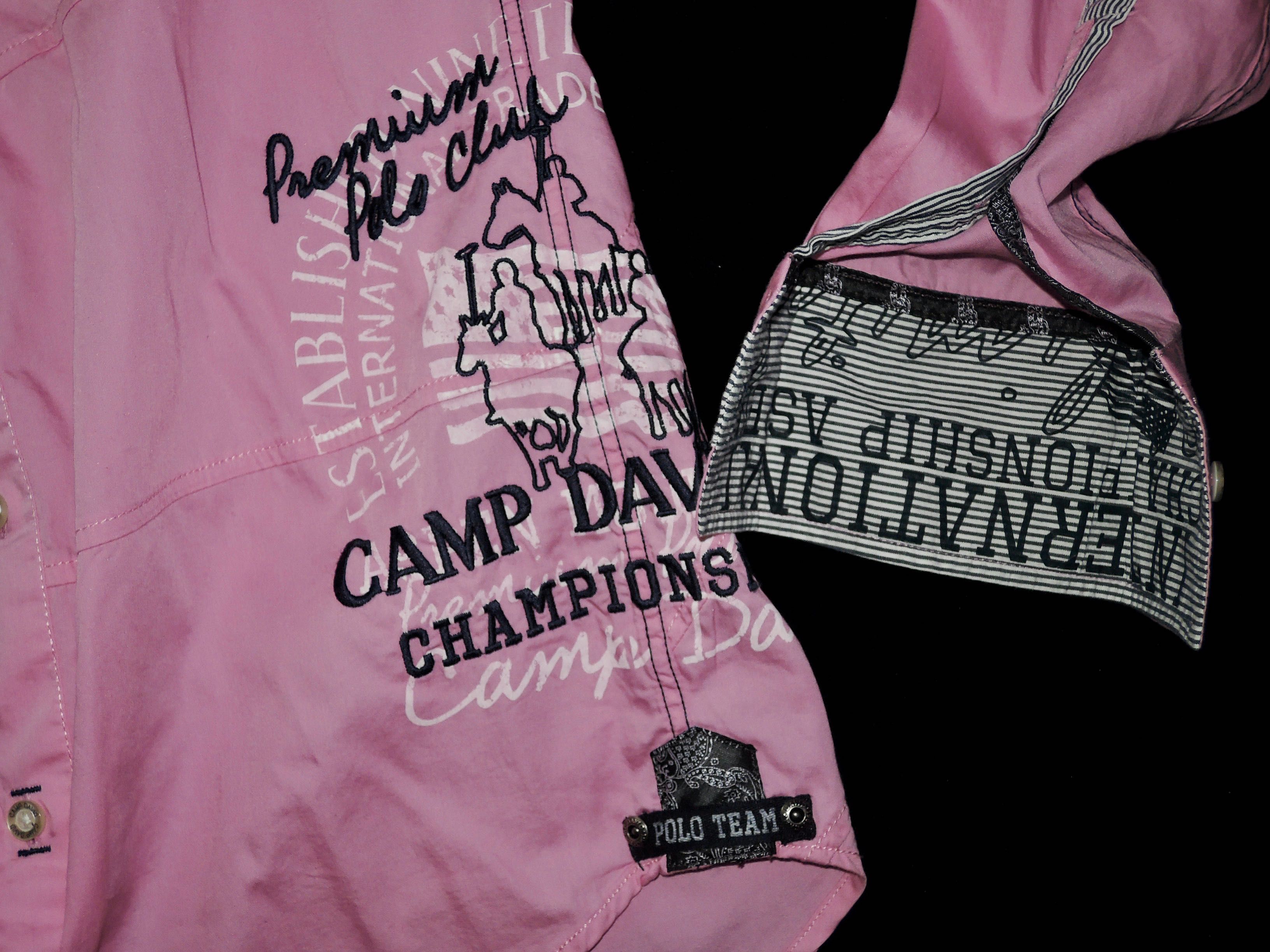 Camp David koszula S Limited Edition różowa pink