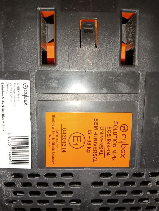 Cadeira grupos 2 e 3 Cybex Solution M fix