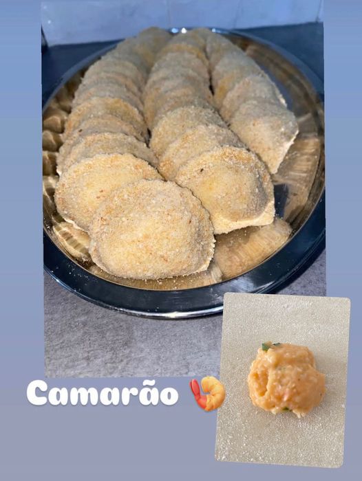 Rissóis caseiros