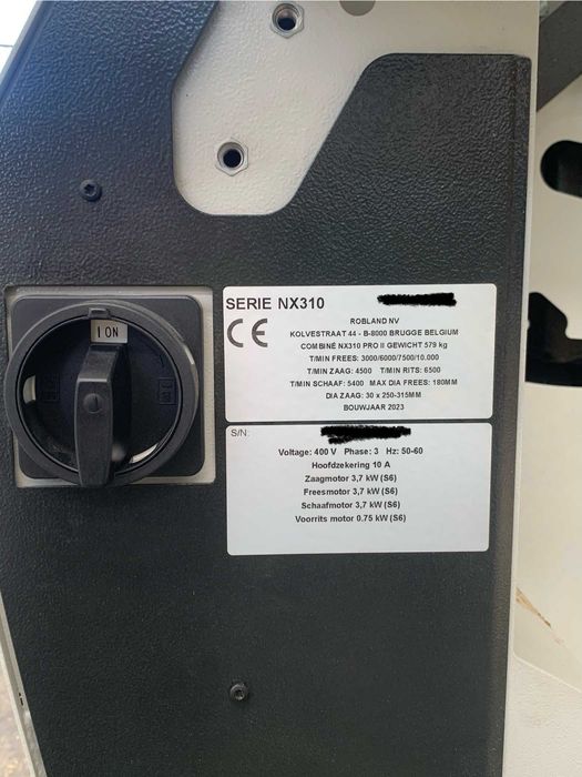 Universal Robland NX310: Serra, Tupia, Plaina e Desengrosso. 2023