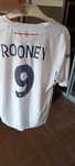 Две Игровая футболка umbro сборной англии 9 rooney 2007-2009 года