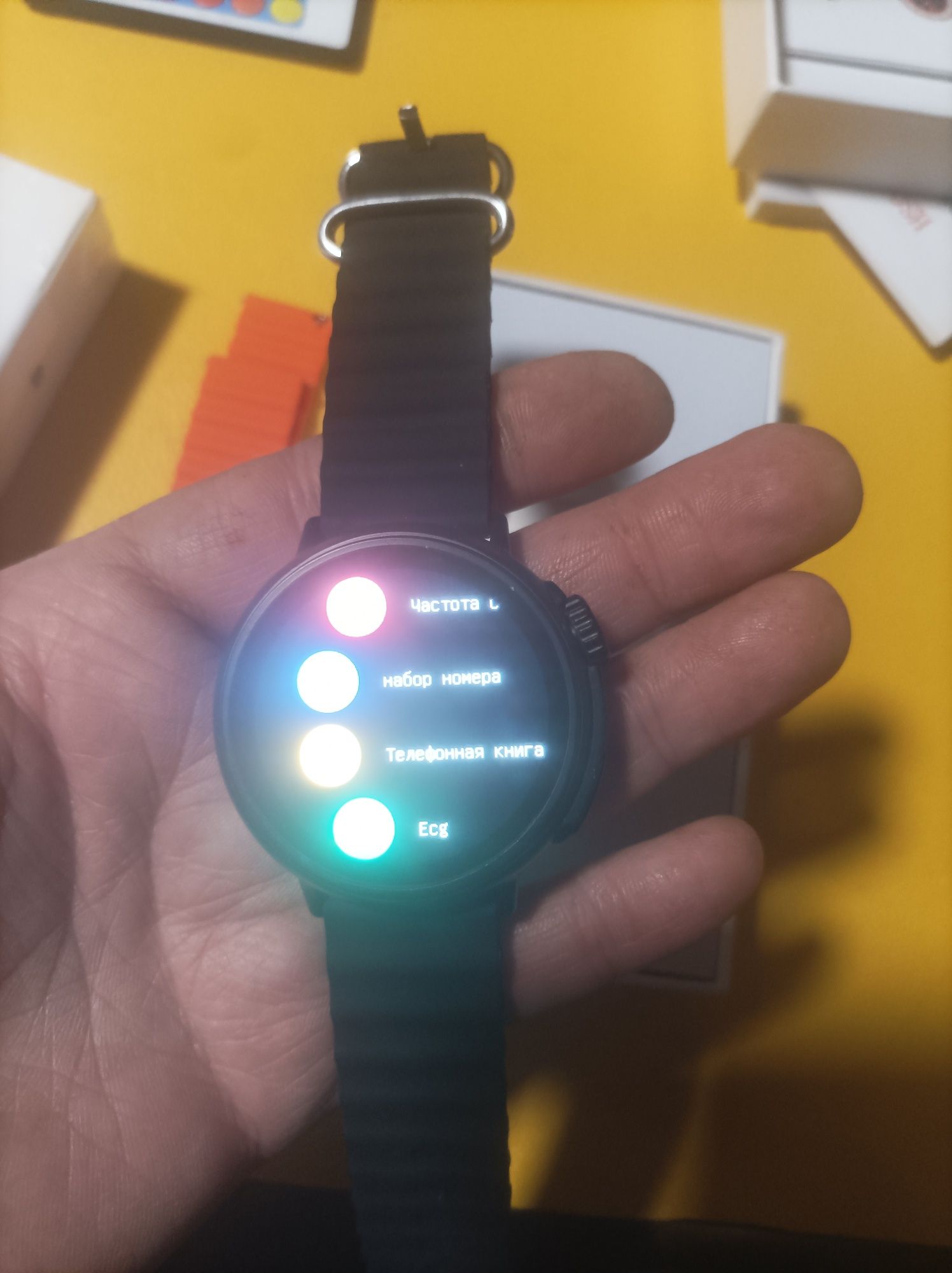 Смарт часы,NFC, Amoled,IP67, 450mah.
