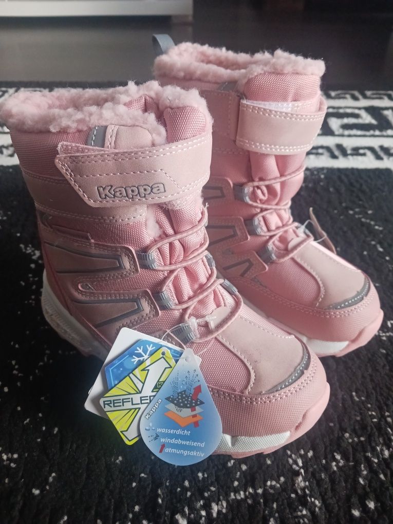 Nowe śniegowce kozaki Kappa Floki Tex K 29 z metkami