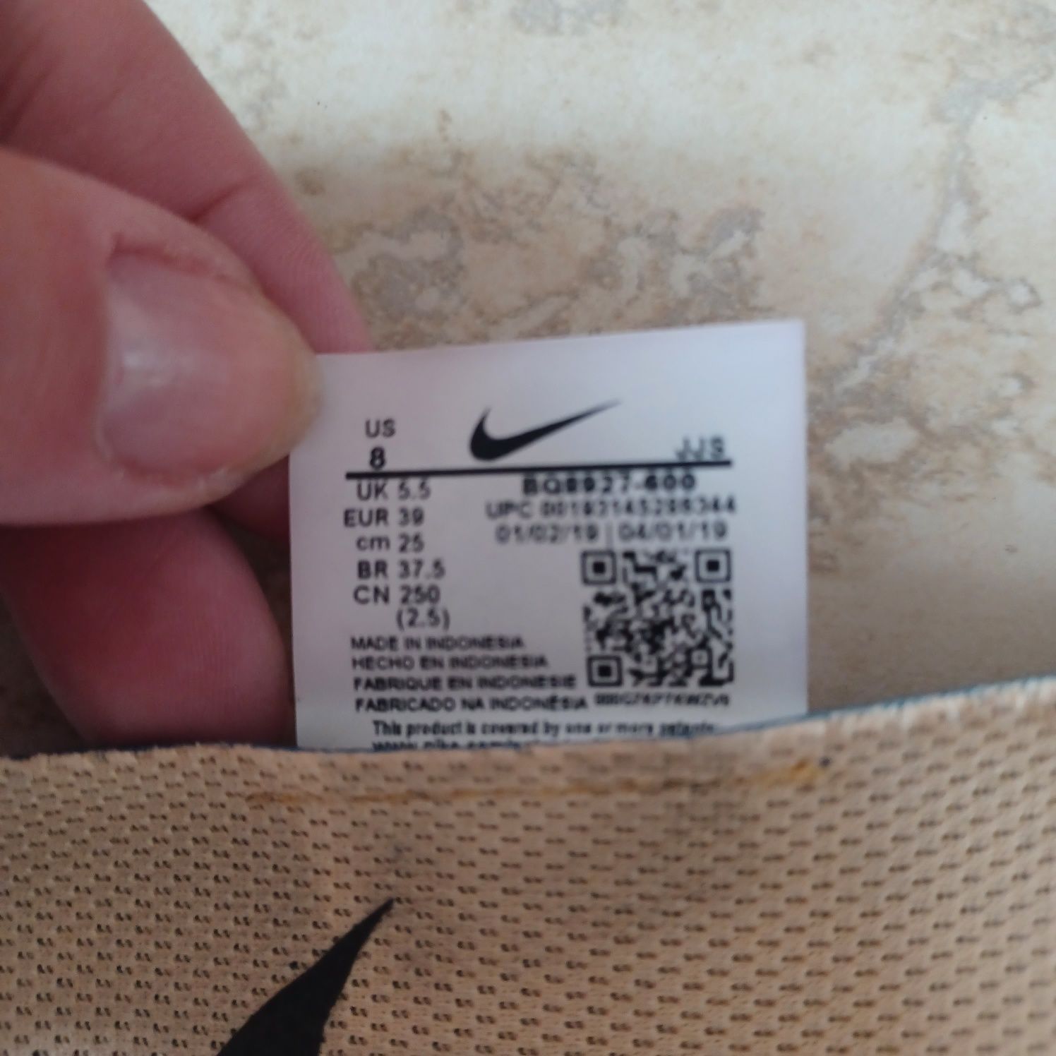Buty Nike React do biegania 39/25/ cm