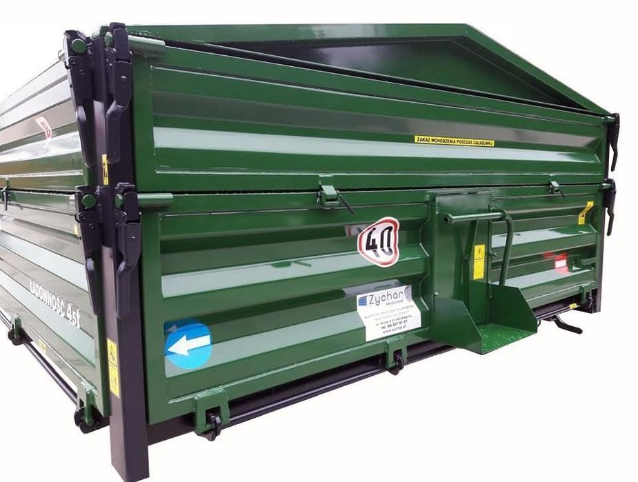 Kompletna górna zabudowa do przyczepy D-47 z plandeką | Jak Z IKEA |