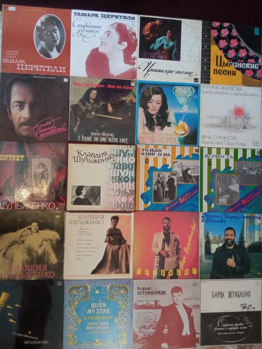 Пластинки виниловые  платівки вінілові