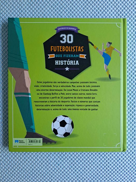 Livro - 30 Futebolistas que Fizeram História - Novo!