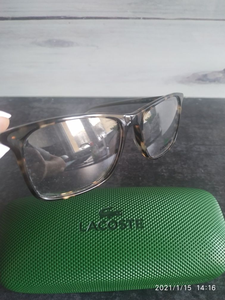 Okulary firmy Lacoste - zamiana, nowa cena!