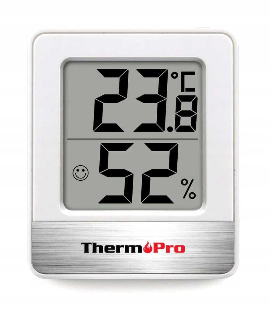 Termometr ThermoPro TP49 biały + czarny czujniki temperatury