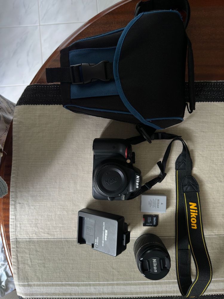 Kit Máquina Fotográfica NIKON D3400