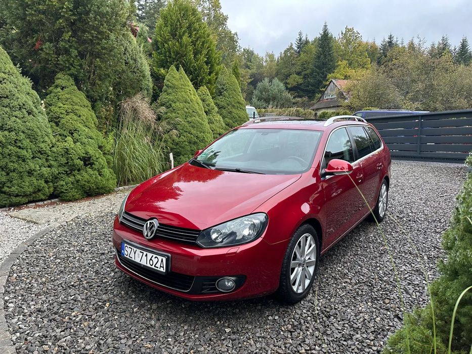 Volkswagen Golf VI 6 2010/2011 Full Opcja Panorama Dach Alcantara 160tyś km