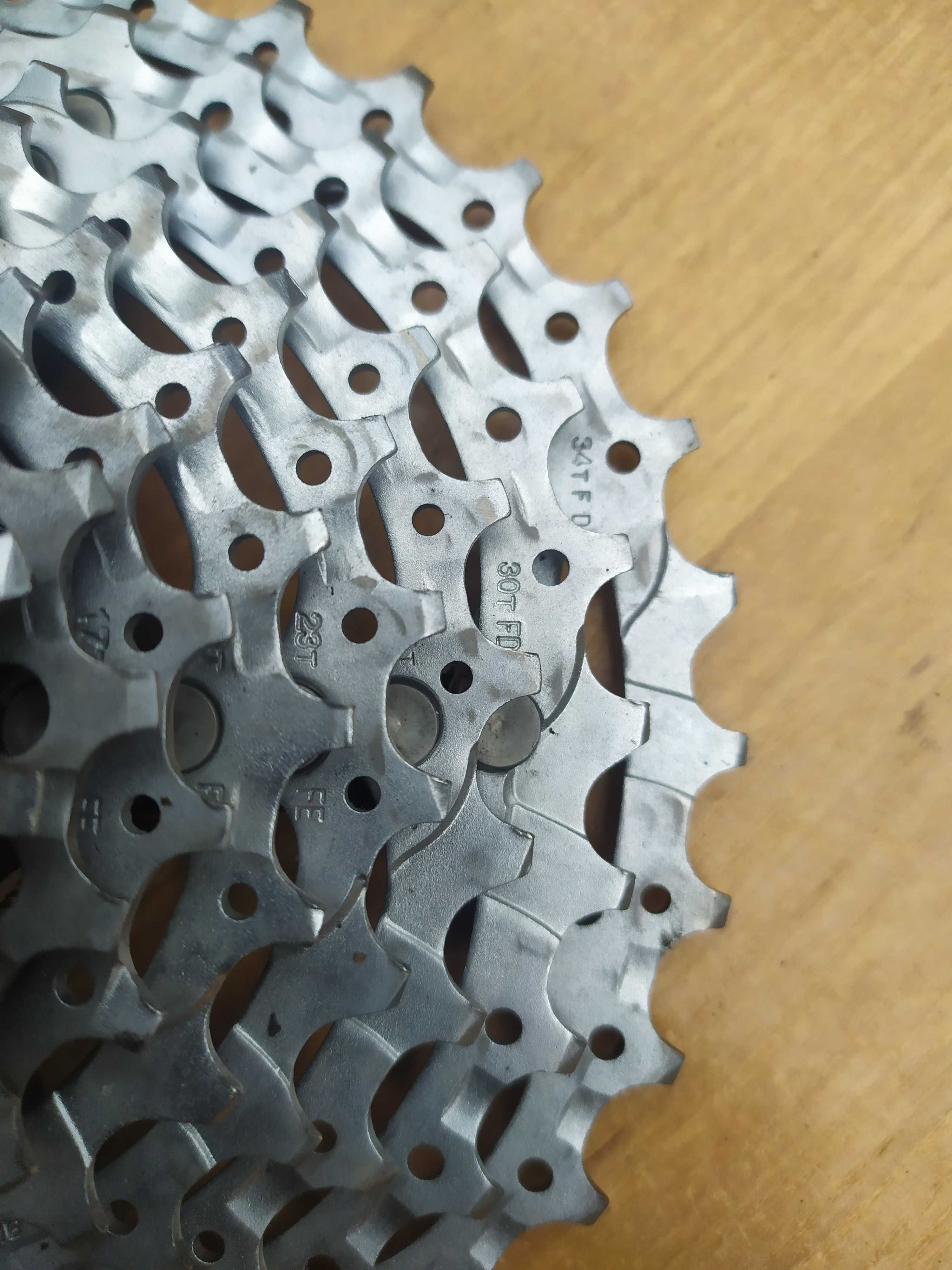 Shimano Deore XT CS-M770 kaseta 9Speed 11-34t Polecam