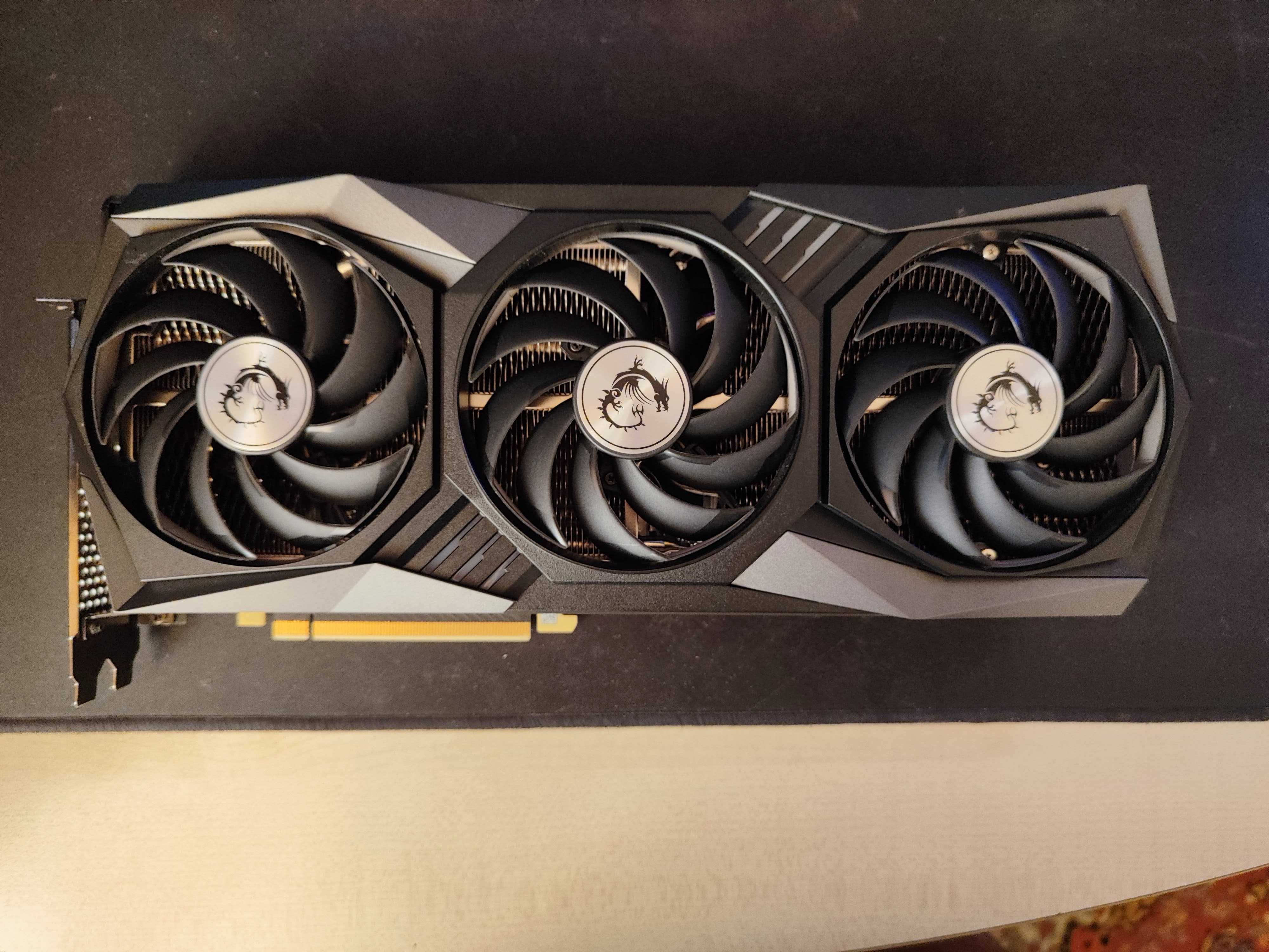 Видеокарта MSI GeForce RTX 3070 GAMING Z TRIO 8G LHR