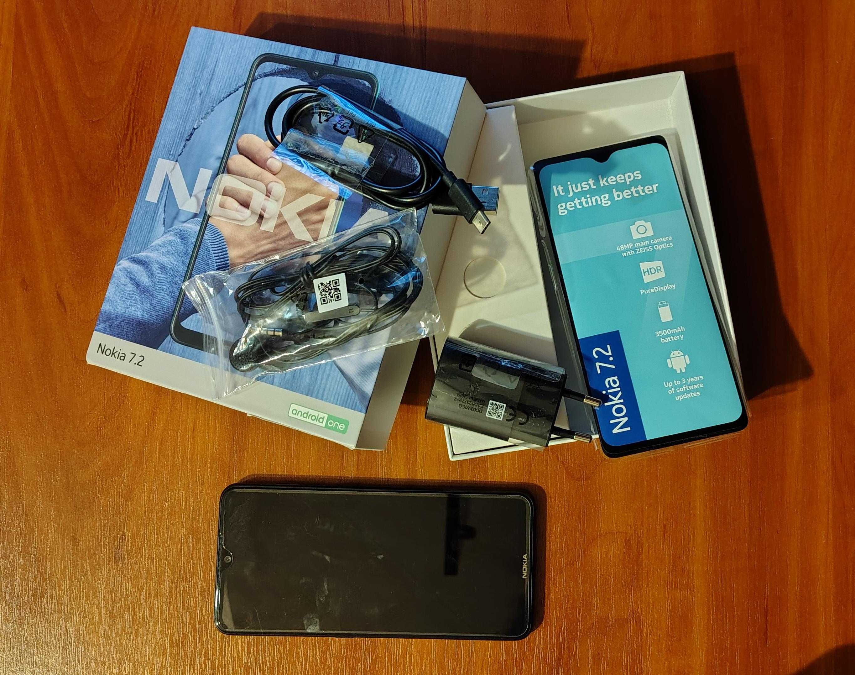 Мобильный телефон Nokia 7.2 Dual Sim 4/64Gb (TA-1196)