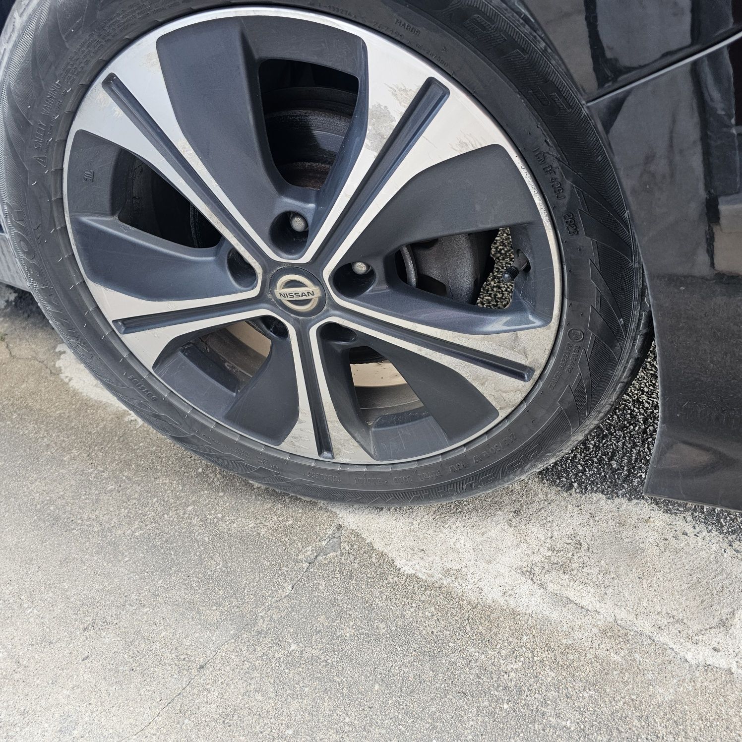 Troco jantes 17 nissan leaf por jante 16