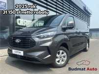 Ford Transit Custom Van Limited  320 L2, hak, grzane fotele, wielosezonowe opony, Full LED, tempomat