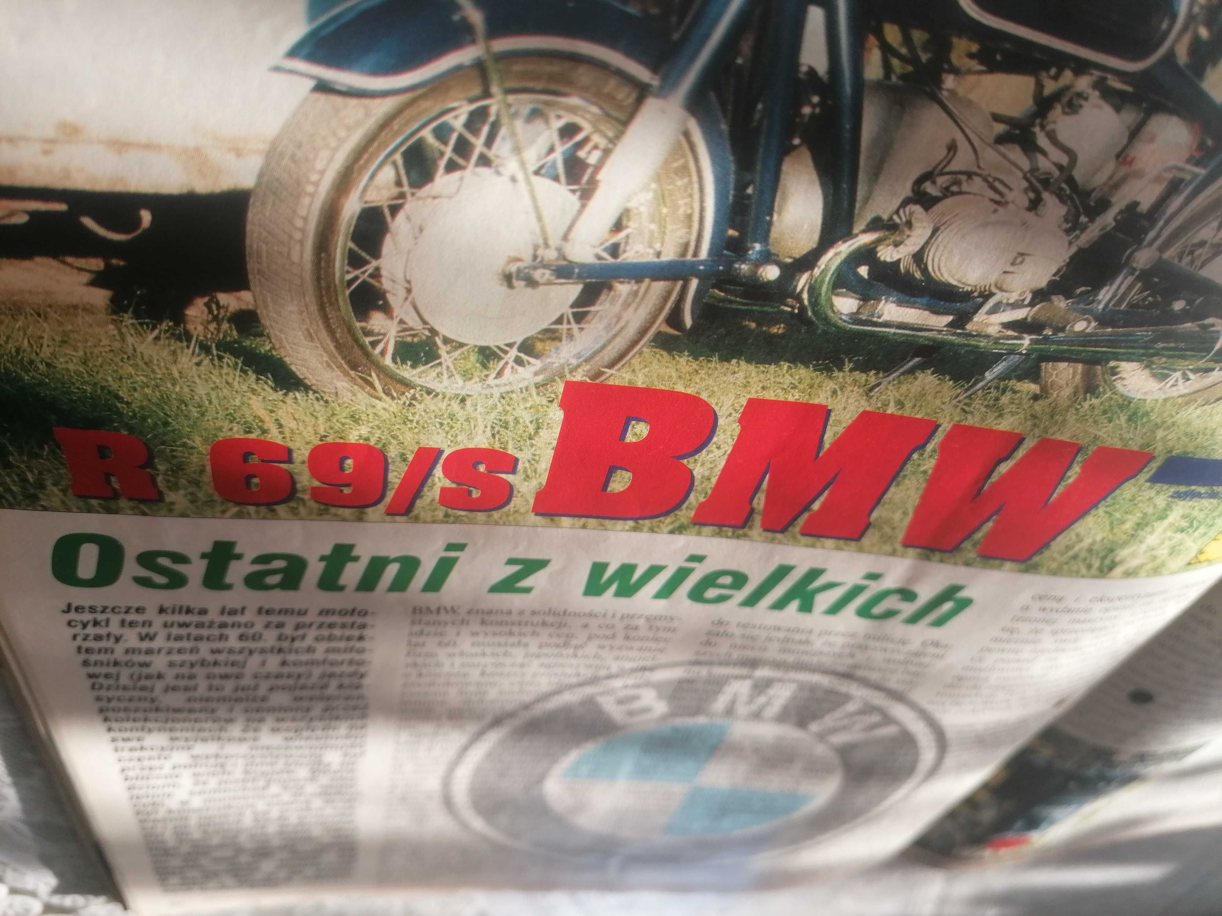 Gazeta Świat Motocykli 1997 nr10 Yamaha drag Star bmw r69s Yamaha TDM