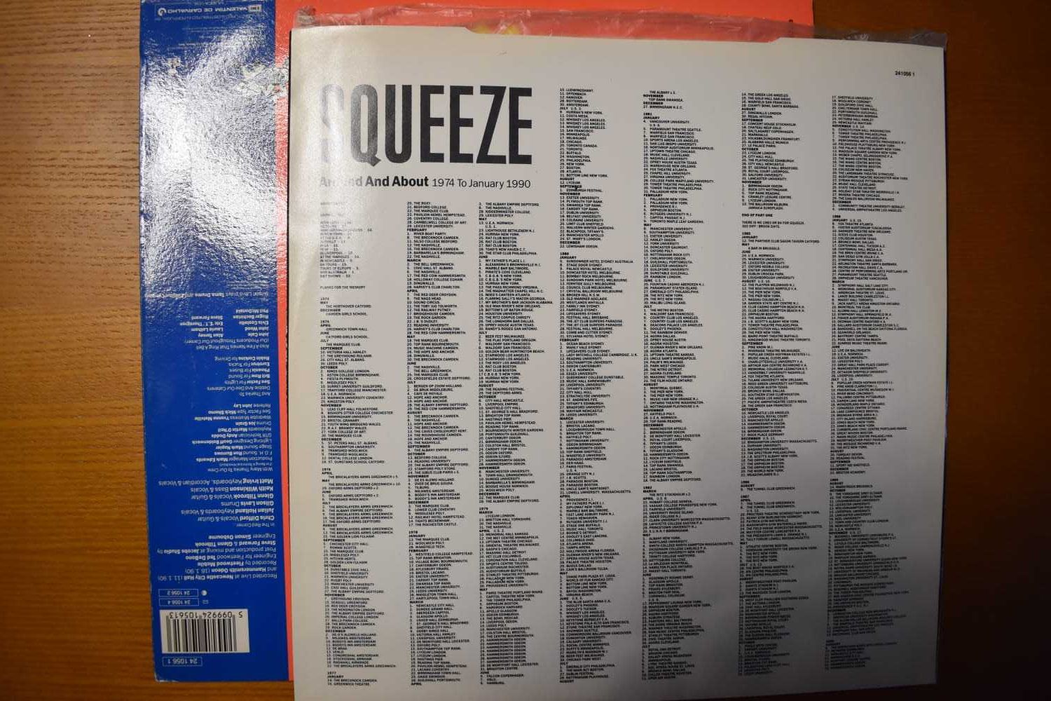SQUEEZE - 'A Round And A Bout' Live Version, 1990