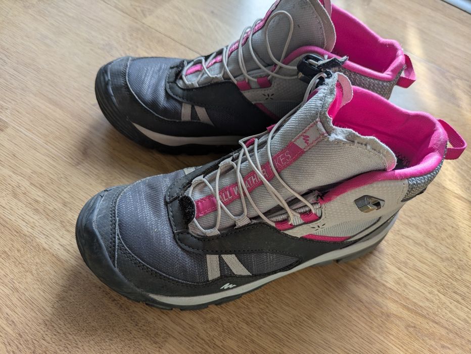 Buty trekkingowe trzewiki wodoodporne Quechua r. 36