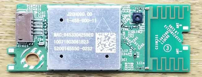 Moduł Wi-Fi J20H090.00 1.458.900.11 do TV Sony KDL-49WD755