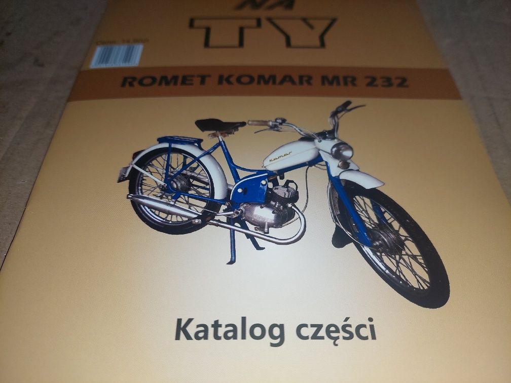 Nowy zestaw rama silnik komar sztywniak katalog+instrukcja wiązka pl