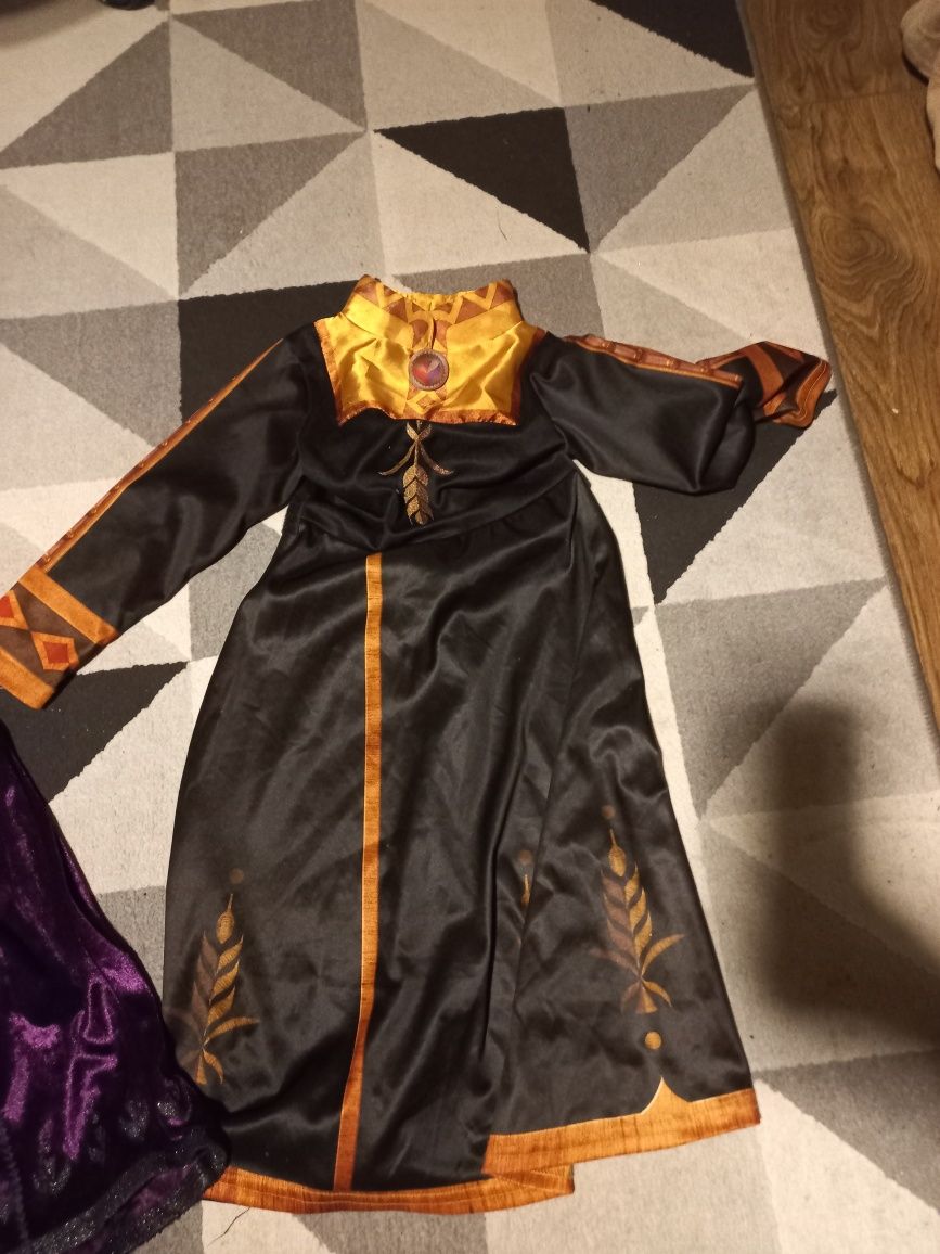 Anna Frozen kostium strój przebranie karnawałowy 104