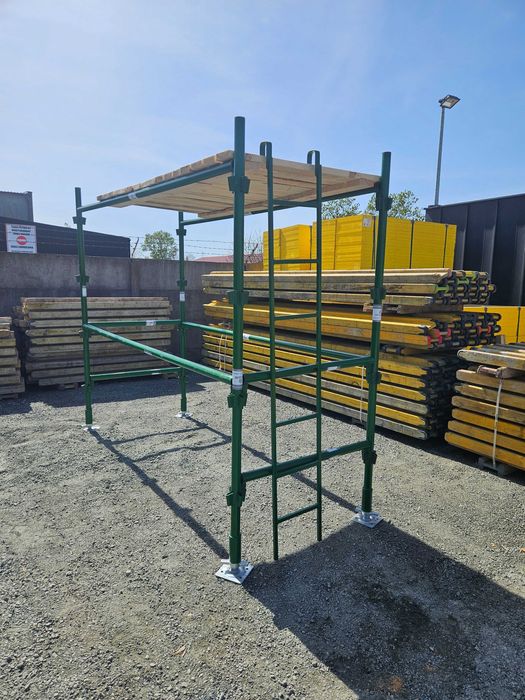 Rusztowanie Klinowe Komplet choinkowe murarskie ( zestaw z drabinką)