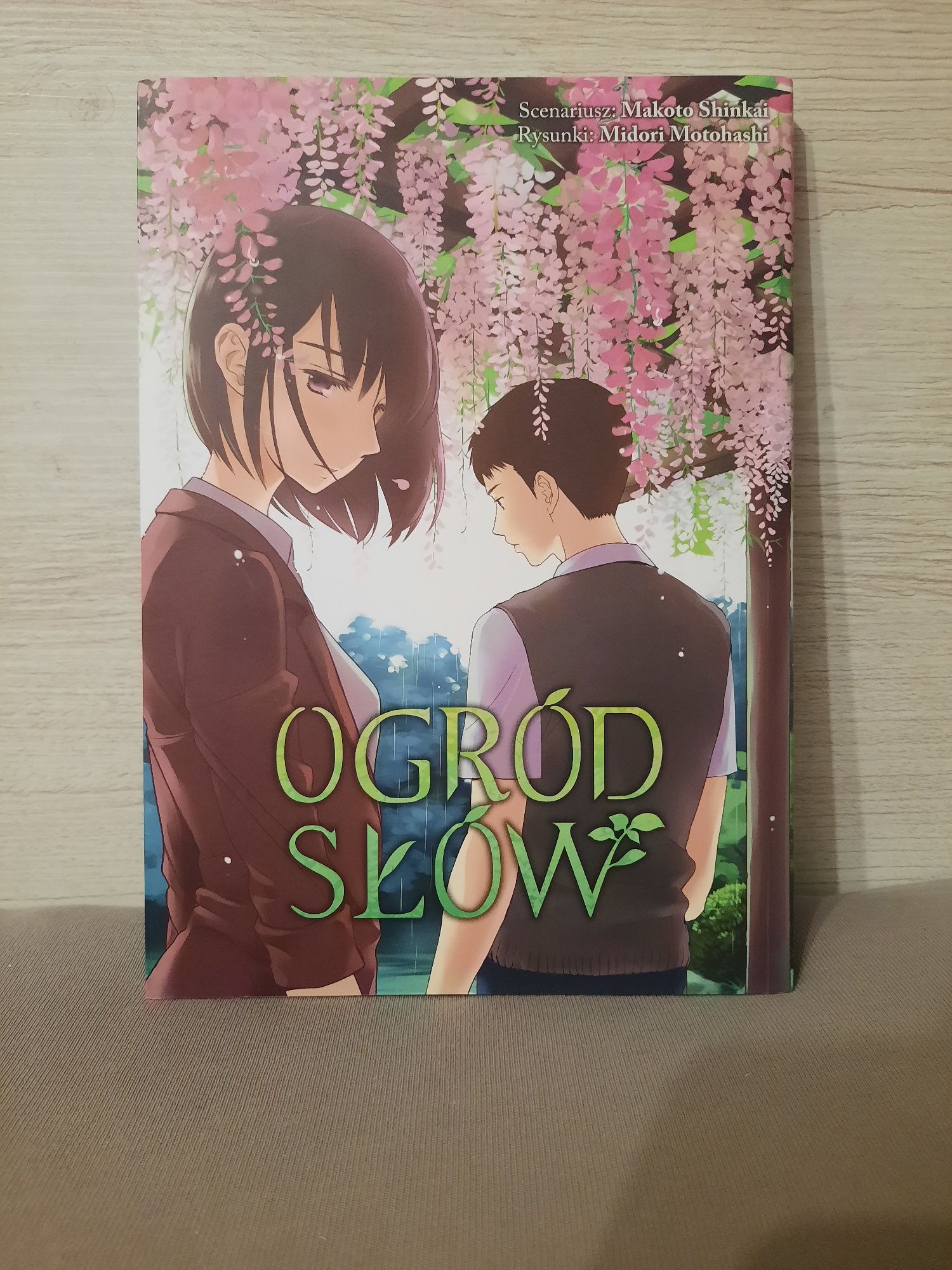 Ogród Słów manga. Makoto Shinkai