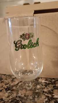 Conjunto de copos cerveja Grolsch